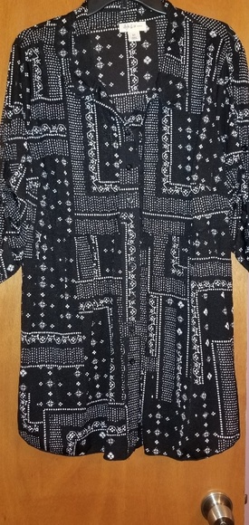 Style & Co light tunic w/babydoll style bust - Picture 1 of 2